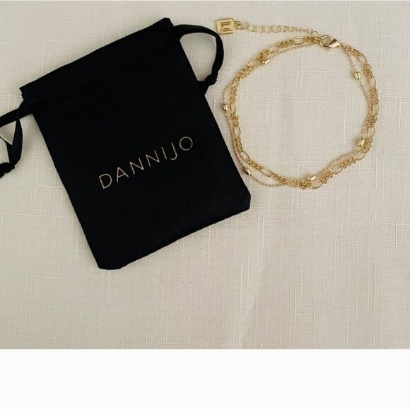 DANNIJO Double Gold Anklet - Picture 9 of 12